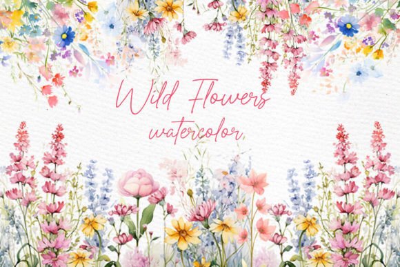 Download Spring Flowers Clipart Wild Flowers PNG - Spring flowers clipart Collection