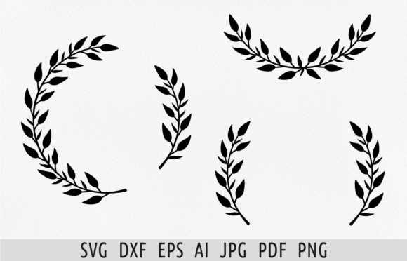 Download Laurel Wreath Svg Flourish Border Svg - Flourish Collection