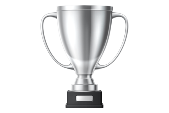 Download Realistic Silver Cup. Shiny Metal Award - Shiny Collection